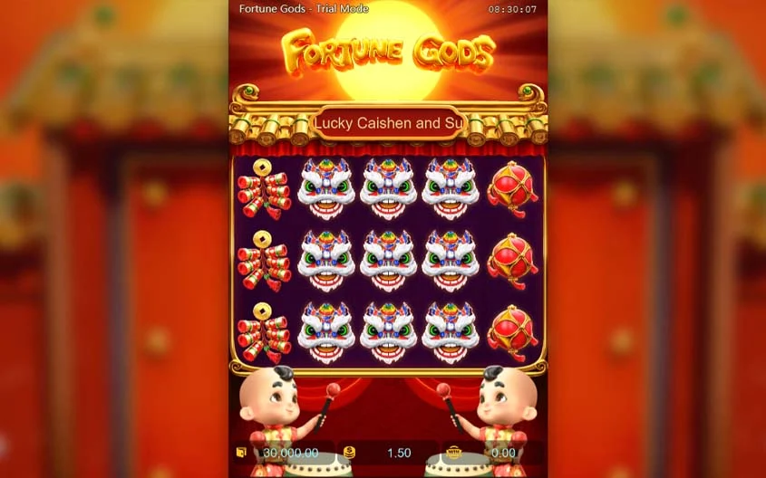 Fortune Gods gameplay